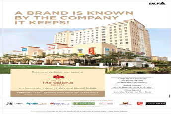 Reserve an exclusive retail space at DLF The Galleria in Kolkata